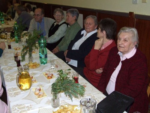 Beseda s důchodci - 11.12.2010